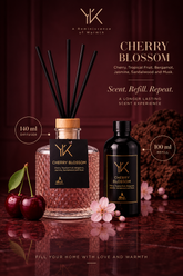 Cherry Reed Diffuser 140 ml & Refill 100ml
