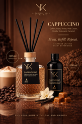Cappuccino Reed Diffuser 140 ml + 100 ml free