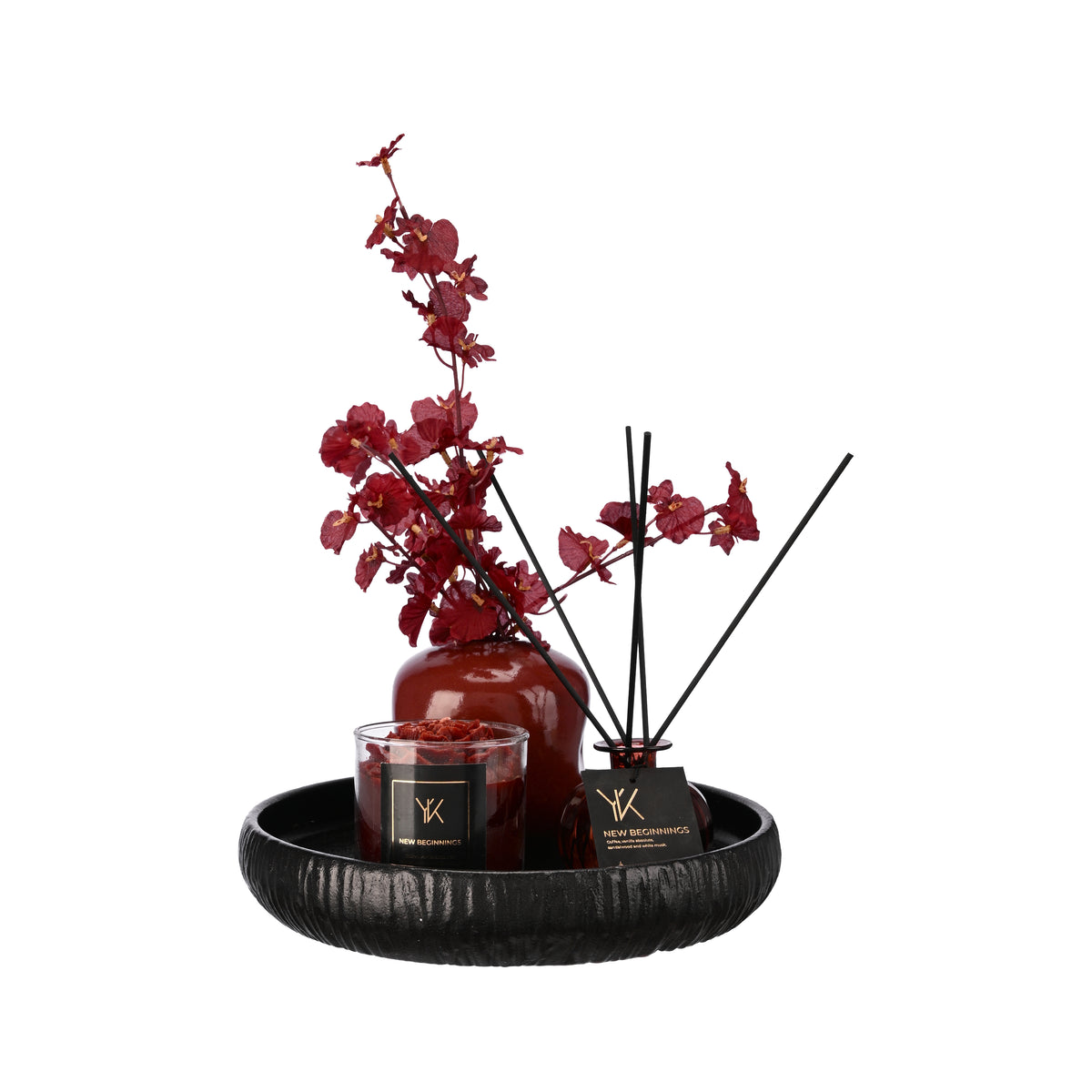 Elegant Crimson Bloom