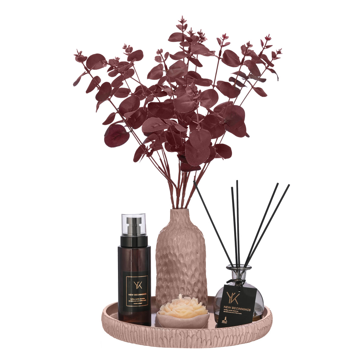 Rose velvet reed diffuser